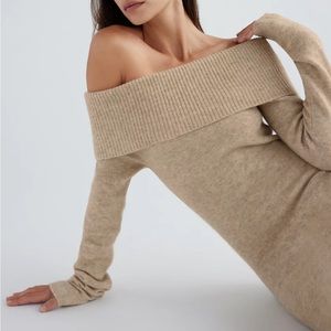 Cute and comfy winter dress Babaton-Aritzia